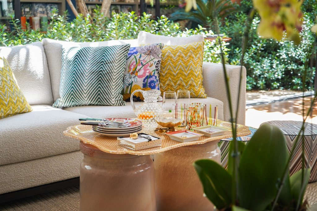 decoração de ambiente com produtos matisse