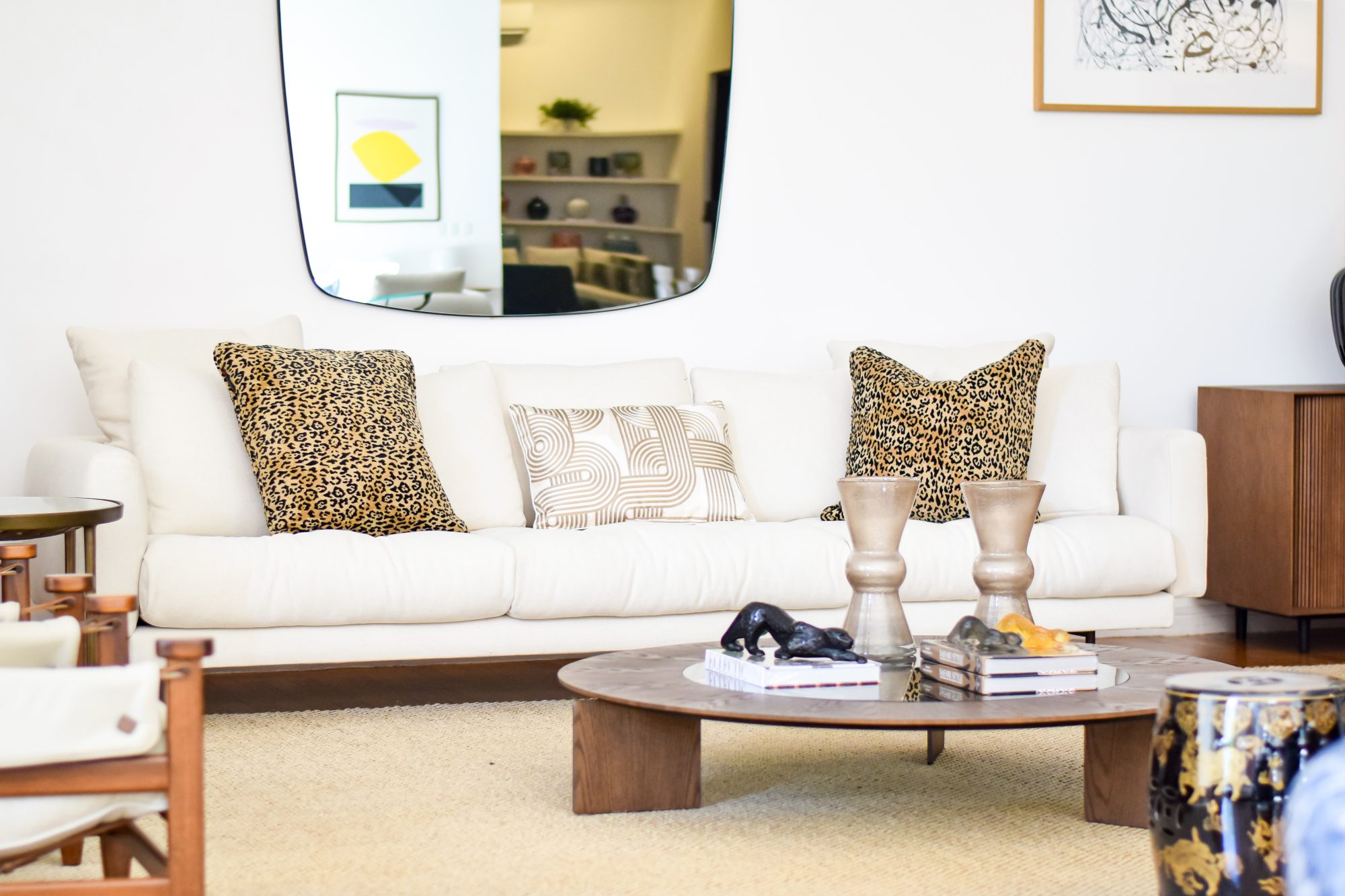 decaração elegante e sofisticada com cores neutra matisse